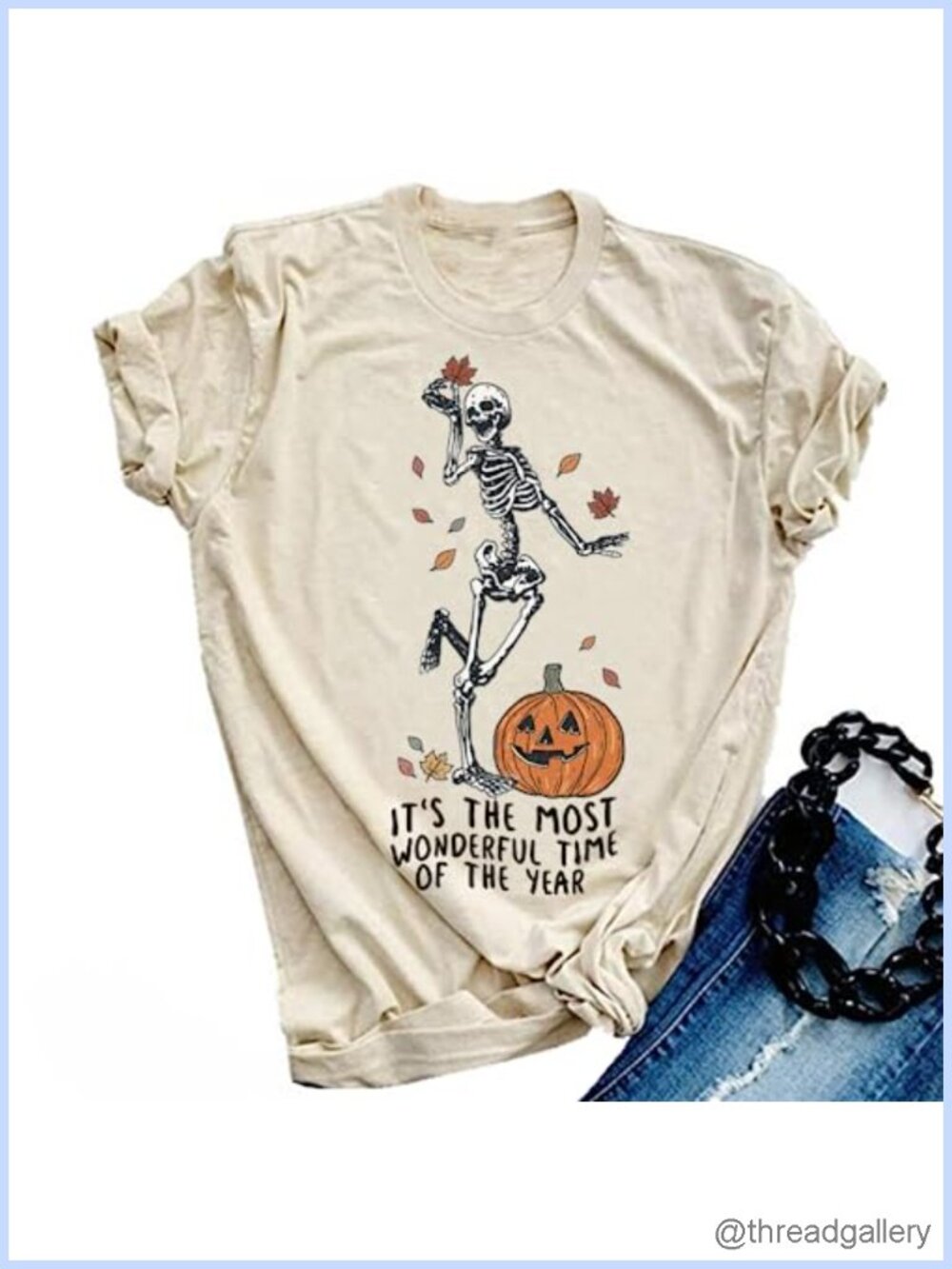 Women's Fall Halloween Pumpkin Graphic T-Shirt Short Sleeve Crew Neck Tee